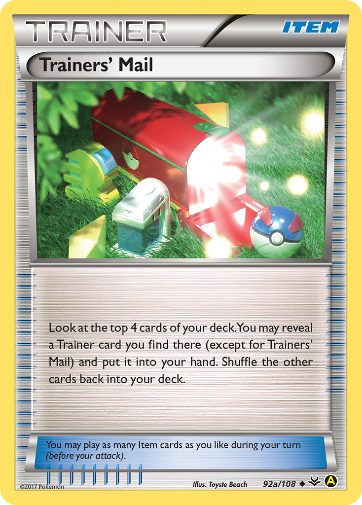 Trainers' Mail 92a/108 Roaring Skies