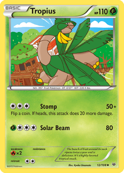 Tropius 12/108 Roaring Skies
