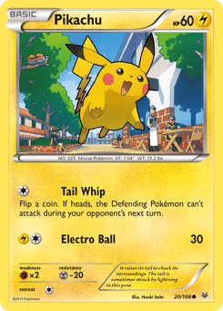 Pikachu 20/108 Roaring Skies