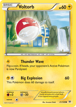 Voltorb 21/108 Roaring Skies