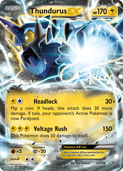 Thundurus-EX 26/108 Roaring Skies
