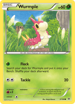 Wurmple 3/108 Roaring Skies