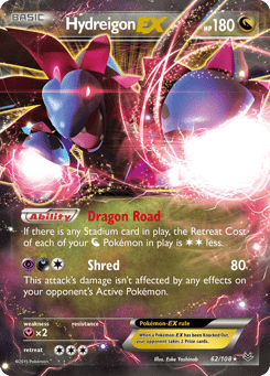 Hydreigon-EX 62/108 Roaring Skies