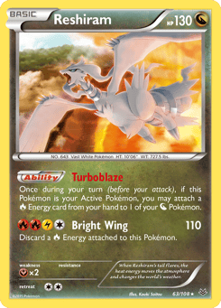 Reshiram 63/108 Roaring Skies