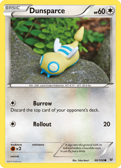 Dunsparce 68/108 Roaring Skies