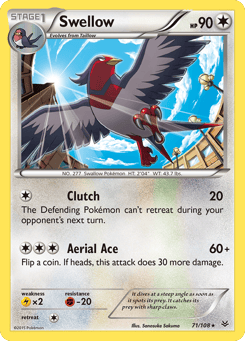 Swellow 71/108 Roaring Skies