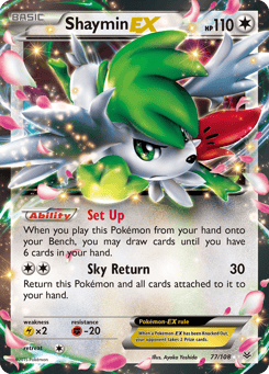 Shaymin-EX 77/108 Roaring Skies