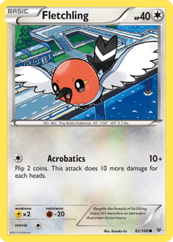 Fletchling 82/108 Roaring Skies