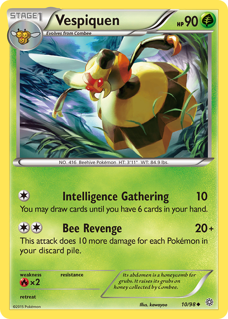 Vespiquen 10/98 Ancient Origins