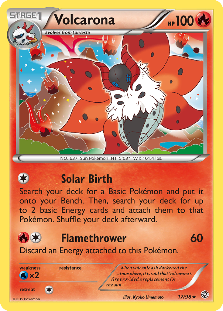 Volcarona 17/98 Ancient Origins
