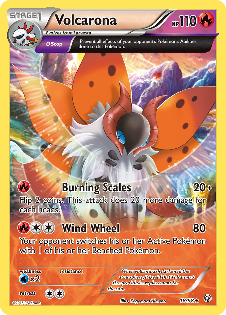 Volcarona 18/98 Ancient Origins