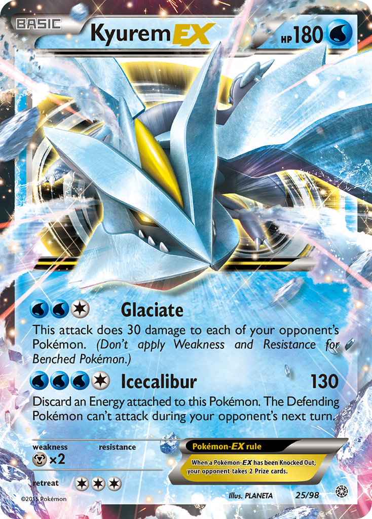 Kyurem-EX 25/98 Ancient Origins