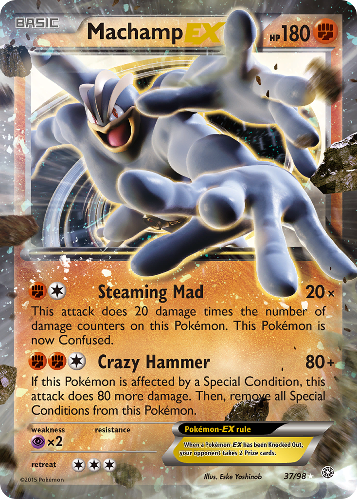 Machamp-EX 37/98 Ancient Origins