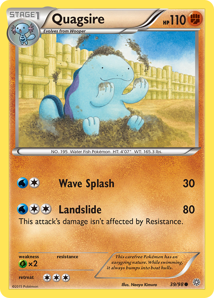Quagsire 39/98 Ancient Origins