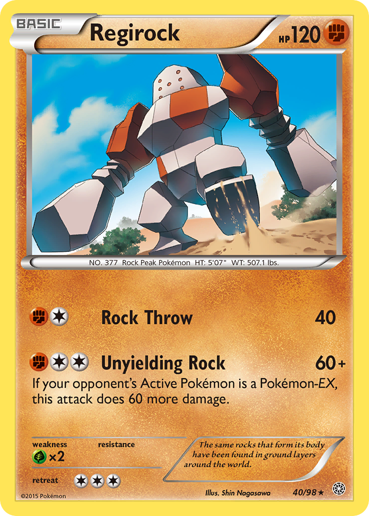 Regirock 40/98 Ancient Origins