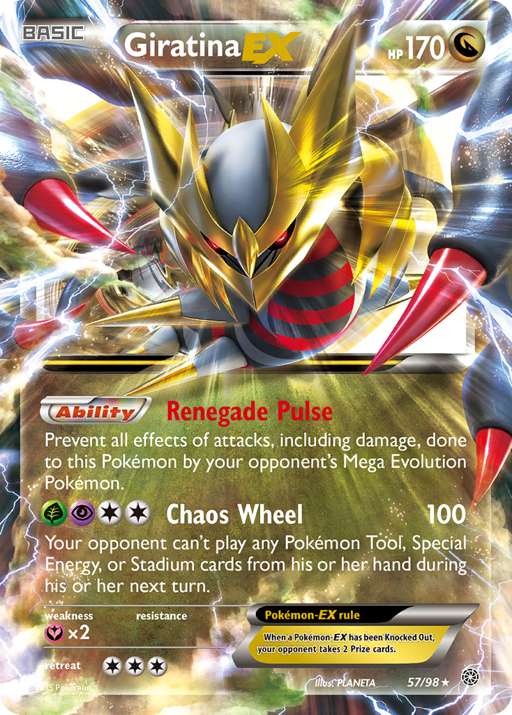 Giratina-EX 57/98 Ancient Origins