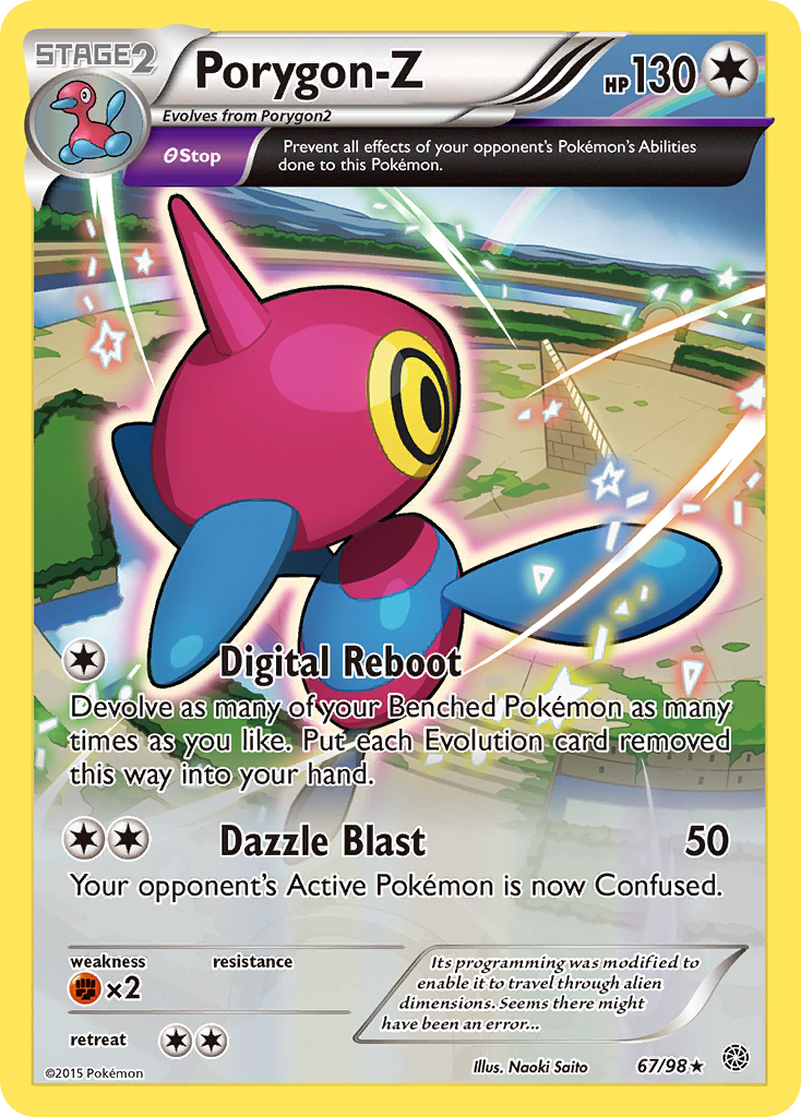 Porygon-Z 67/98 Ancient Origins