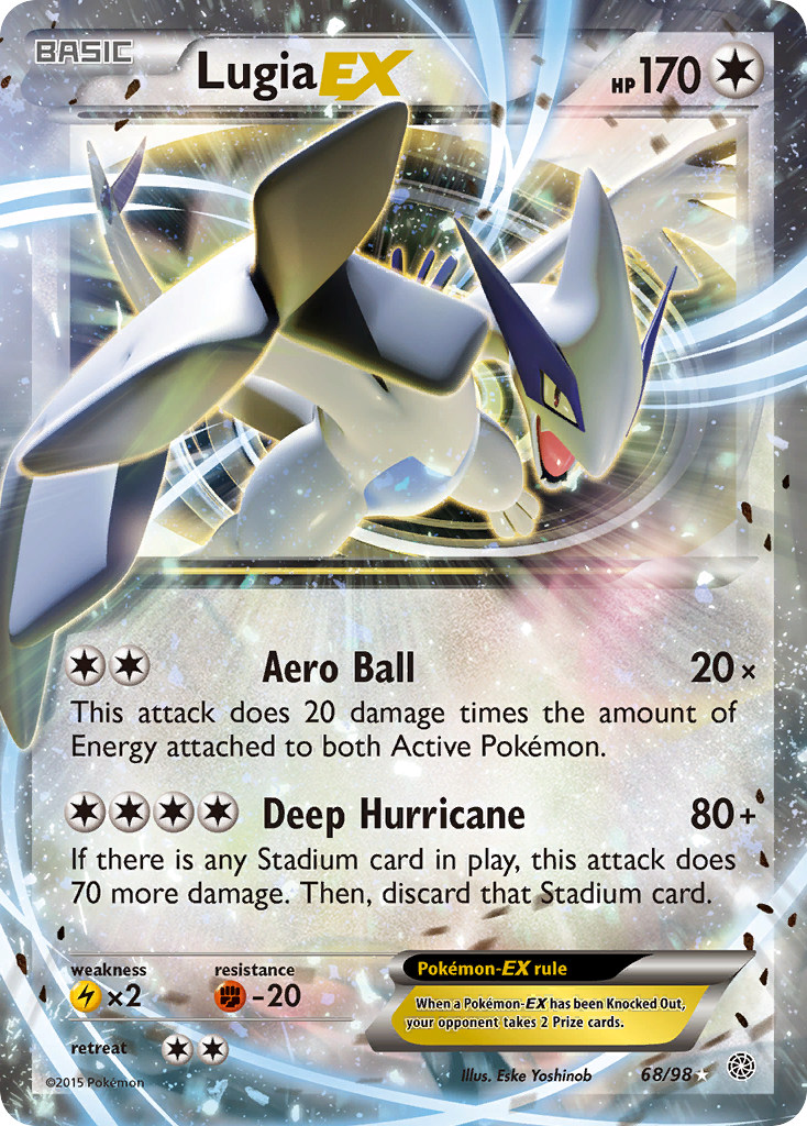 Lugia-EX 68/98 Ancient Origins
