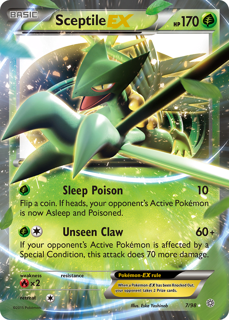 Sceptile-EX 7/98 Ancient Origins