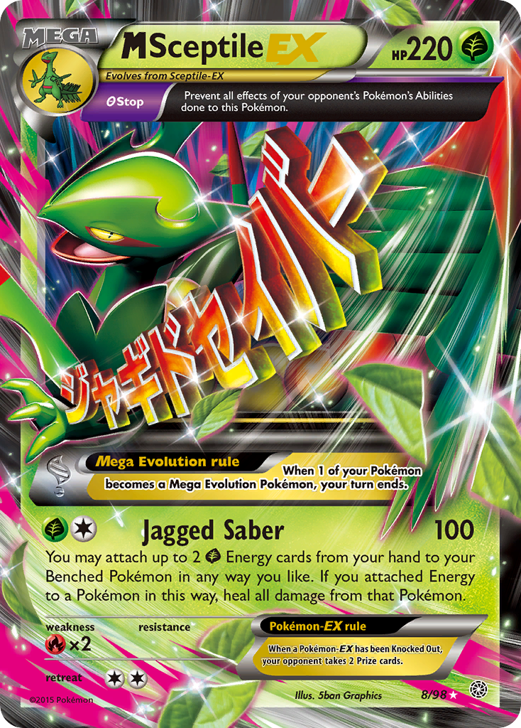 M Sceptile-EX 8/98 Ancient Origins