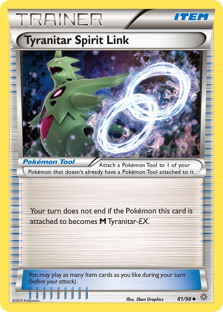 Tyranitar Spirit Link 81/98 Ancient Origins