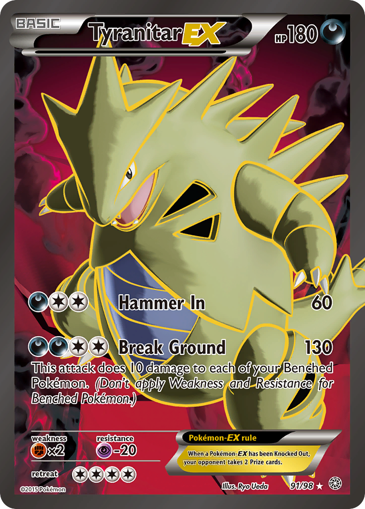 Tyranitar-EX 91/98 Ancient Origins