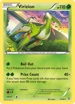 Virizion 12/98 Ancient Origins