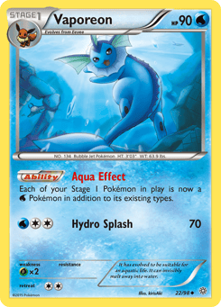 Vaporeon 22/98 Ancient Origins