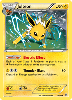 Jolteon 26/98 Ancient Origins