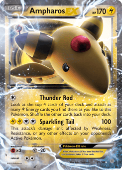 Ampharos-EX 27/98 Ancient Origins