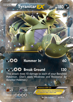 Tyranitar-EX 42/98 Ancient Origins