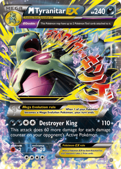 M Tyranitar-EX 43/98 Ancient Origins