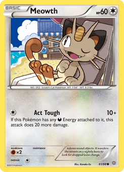 Meowth 61/98 Ancient Origins