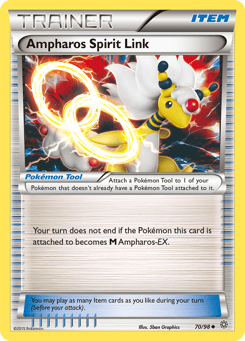 Ampharos Spirit Link 70/98 Ancient Origins