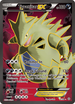 Tyranitar-EX 91/98 Ancient Origins