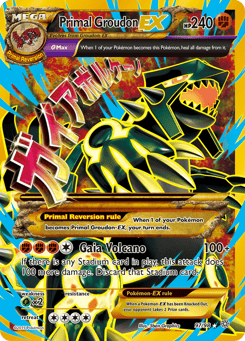 Primal Groudon-EX 97/98 Ancient Origins
