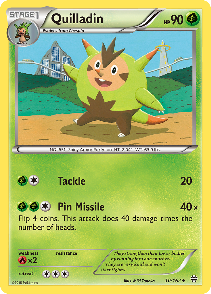 Quilladin 10/162 BREAKthrough