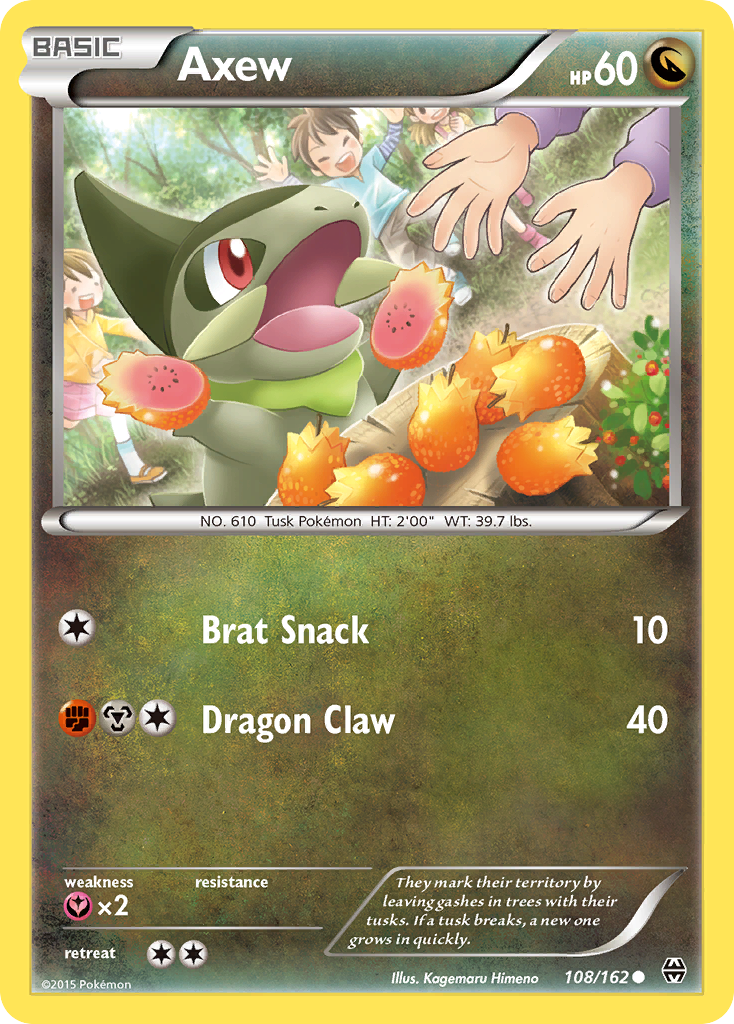 Axew 108/162 BREAKthrough