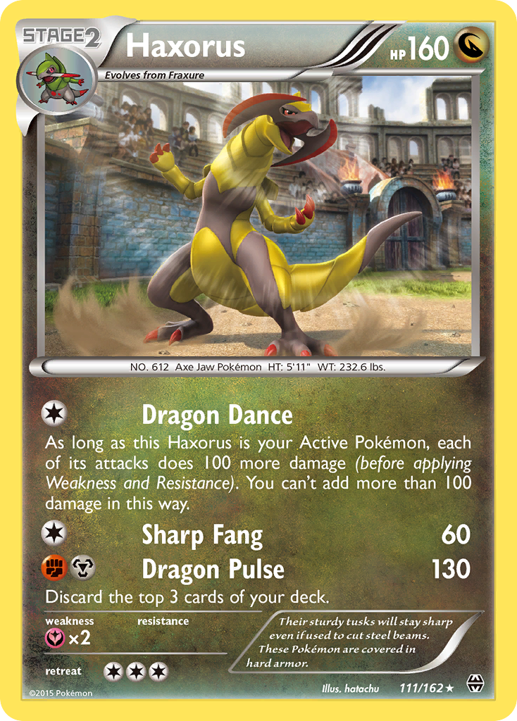 Haxorus 111/162 BREAKthrough
