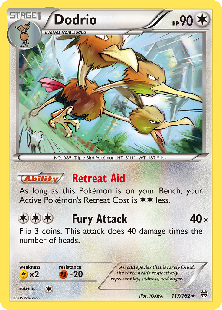 Dodrio 117/162 BREAKthrough