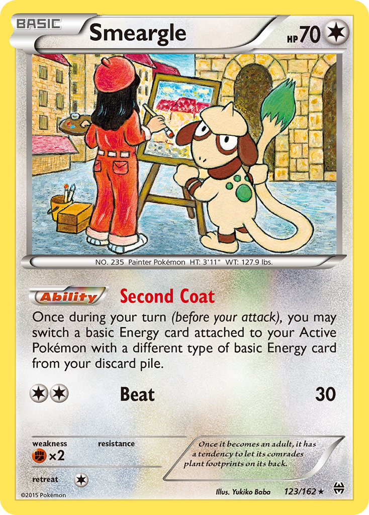 Smeargle 123/162 BREAKthrough
