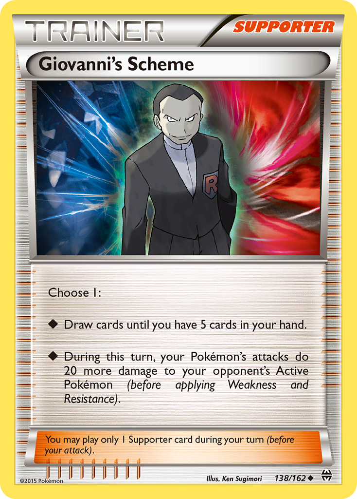 Giovanni's Scheme 138/162 BREAKthrough