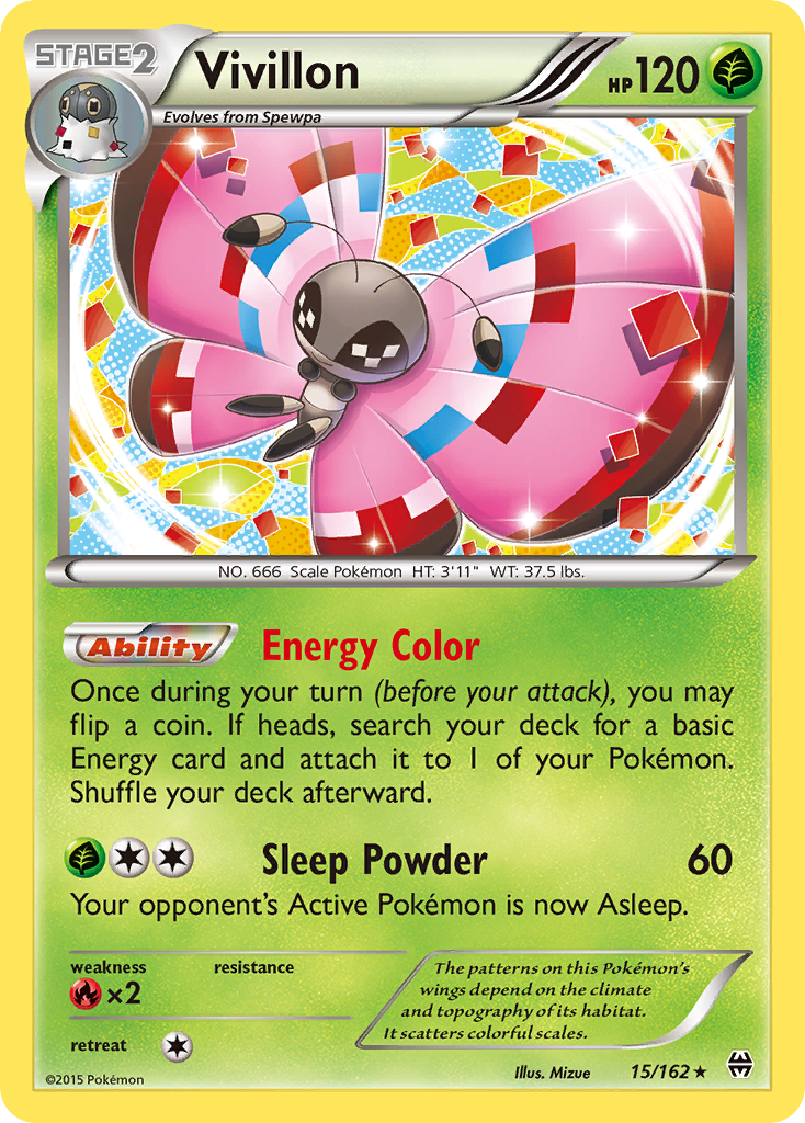 Vivillon 15/162 BREAKthrough