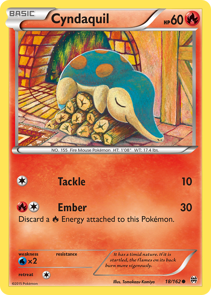 Cyndaquil 18/162 BREAKthrough