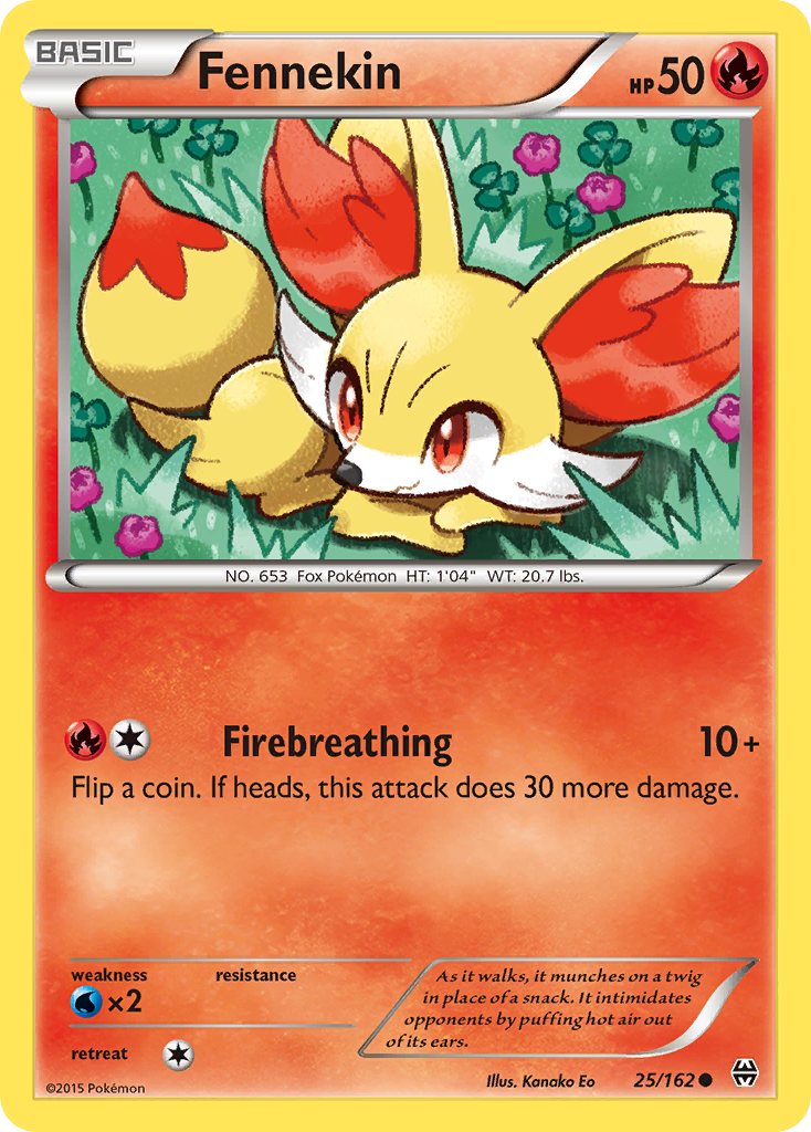 Fennekin 25/162 BREAKthrough