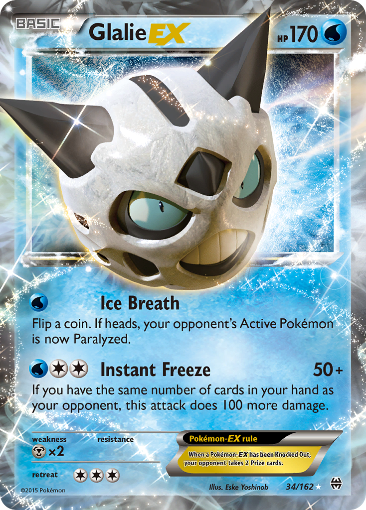 Glalie-EX 34/162 BREAKthrough
