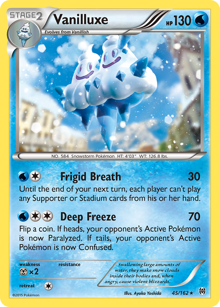 Vanilluxe 45/162 BREAKthrough