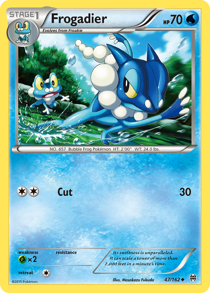 Frogadier 47/162 BREAKthrough