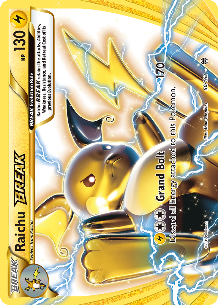 Raichu BREAK 50/162 BREAKthrough