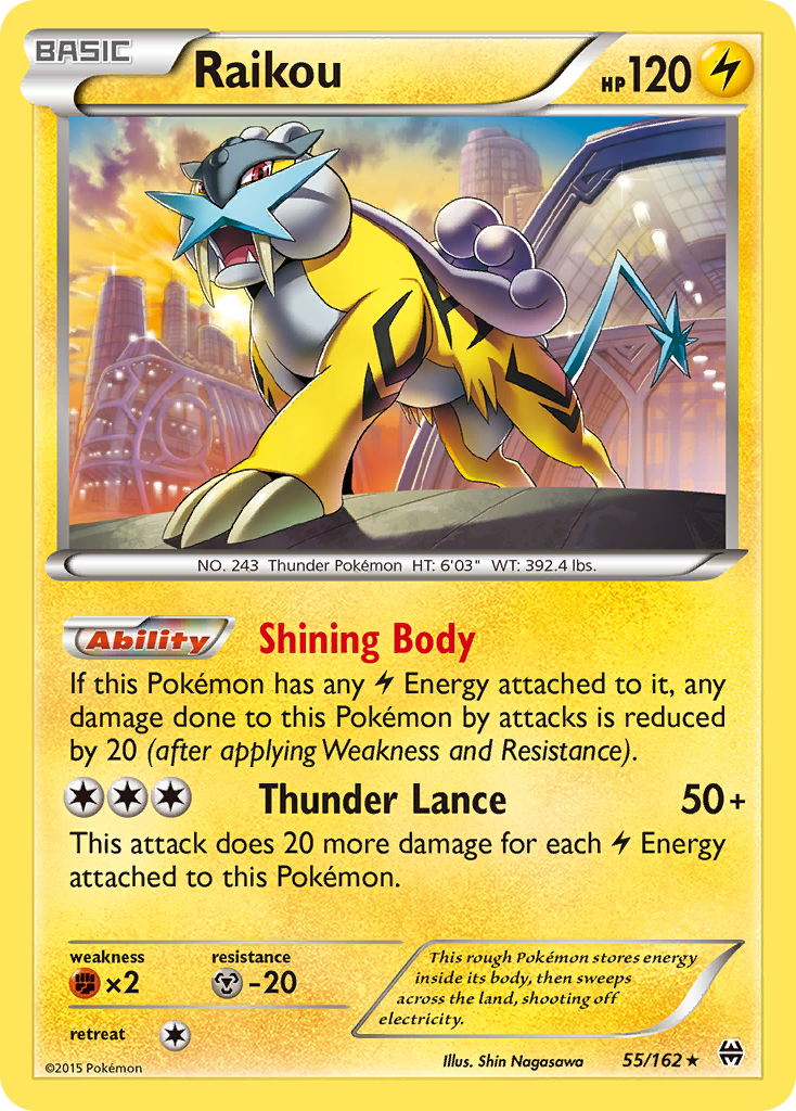 Raikou 55/162 BREAKthrough
